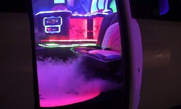 smoke machine limo